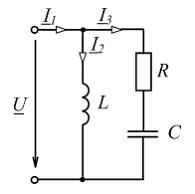 Изображение вопроса В изображенной схеме в режиме резонанса токов при ...
