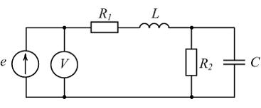 Изображение вопроса Если то напряжение, измеряемое вольтметром электр...