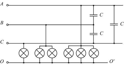 Изображение вопроса Если к лампам накаливания (см. рисунок) подводится...