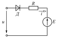 Изображение вопроса В изображенной цепи с идеальным диодом при  максим...