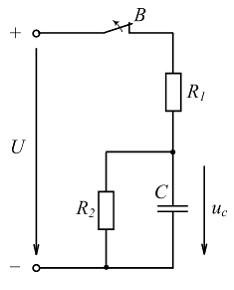 Изображение вопроса Начальное значение напряжения  после размыкания вы...