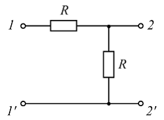 Изображение вопроса Для четырехполюсника, схема которого приведена на ...