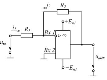 Изображение вопроса В инвертирующем усилителе угол сдвига фаз между на...