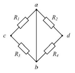 Изображение вопроса Эквивалентное сопротивление цепи, показанной на ри...