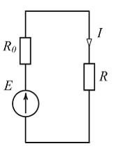 Изображение вопроса В изображенной схеме R – сопротивление нагру...