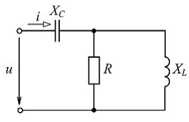 Изображение вопроса При комплексное входное сопротивление цепи (см. р...