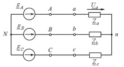 Изображение вопроса В изображенной схеме сопротивления проводов значи...