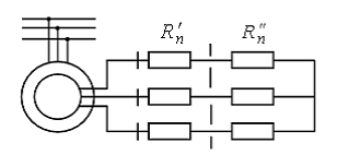 Изображение вопроса На рисунке изображена схема включения асинхронного...