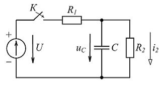 Изображение вопроса Цепь с параметрами включается на постоянное напря...