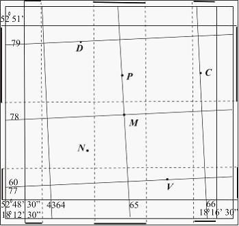 Изображение вопроса Прямоугольные координаты (см. рисунок) определяют...