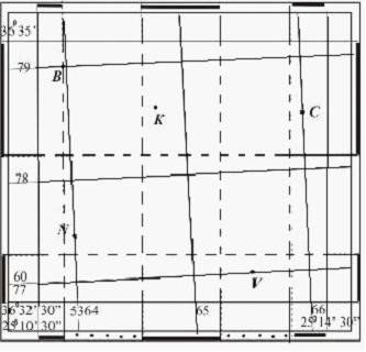 Изображение вопроса Из приведенных на рисунке точек наиболее удаленной...