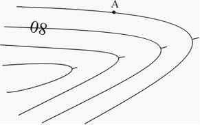 Изображение вопроса Если отметка точки А равна 70 м, то высота сечения...