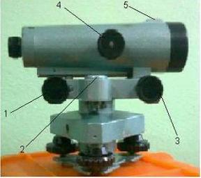 Изображение вопроса Цифрой 2 у нивелира Н3 (см. рисунок) обозначен ...