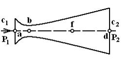 Изображение вопроса Скорость потока  меньше скорости звука на представ...