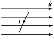 Изображение вопроса Сила взаимодействия отрезка проводника с током I, ...
