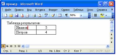 Изображение вопроса В текстовом редакторе набран текст, содержащий таб...