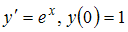 Изображение вопроса Решение задачи Коши , имеет вид …...