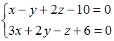 Изображение вопроса Направляющий вектор прямой  имеет вид …...