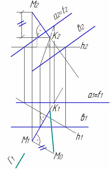 Изображение вопроса На чертеже представлено решение задачи «опред...